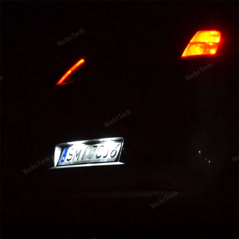 Luz LED Canbus de matrícula para Fiat Bravo, Punto, 500L y Tipo - imagen 2