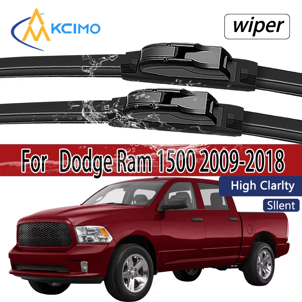 Dodge Ram 1500 2009-2018 – Escobillas limpiaparabrisas delanteras