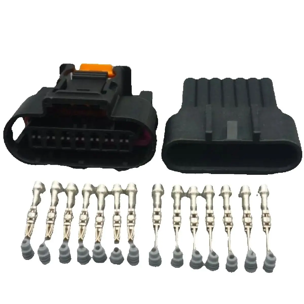 Shhworldsea arnés cableado auto 7 pines 1,5mm impermeable macho hembra