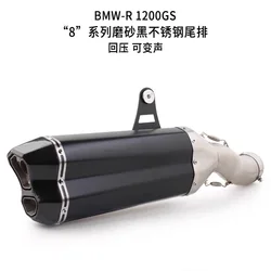 Silenciador central inox para BMW R 1200 GS y S 1200 XR