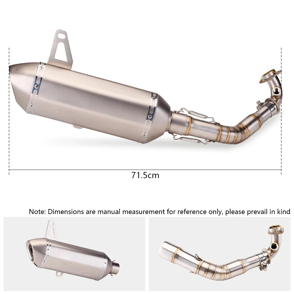 Tubo intermedio de escape Vespa GTS 300 2007-2020 - imagen 3