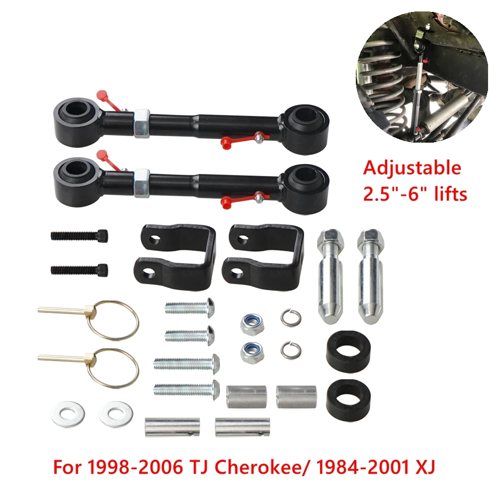 Biela delantera ajustable SPEEDRACING para Jeep