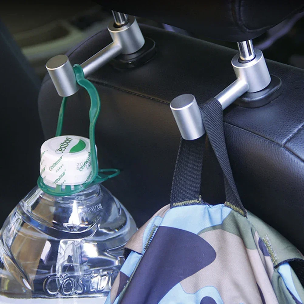 Gancho de aluminio para reposacabezas de coche, bolso y abrigo - imagen 3