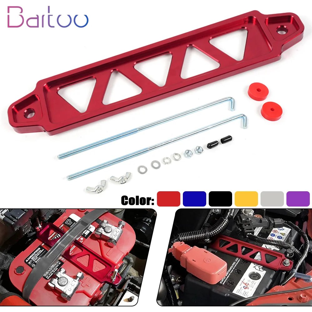 Soporte de batería de aluminio para Honda Civic EK/EG