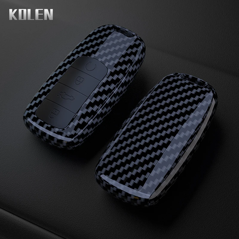 Funda llave coche fibra de carbono ABS – Chery Tiggo 8 Pro
