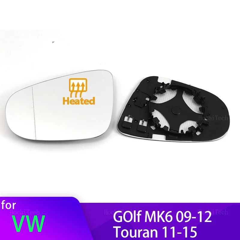 Cristal de retrovisor calefactable VW Golf 6 y Touran, izq./dcho.