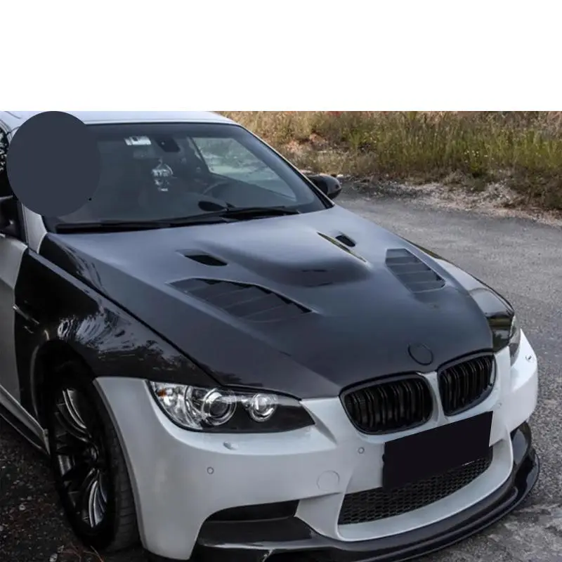 Capó de ventilación de fibra de carbono para BMW M3 E90 E92 E93 - imagen 4