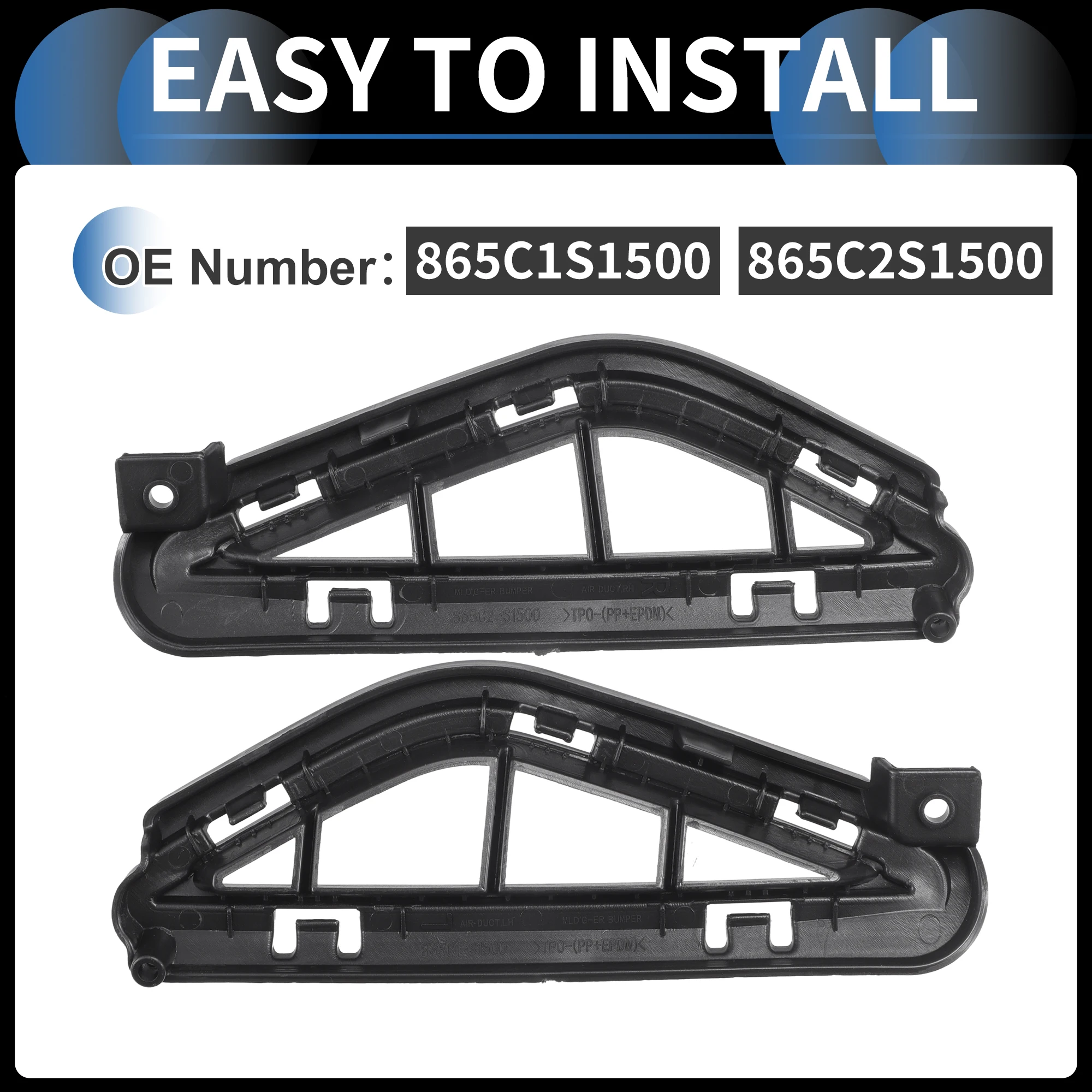 Soporte parachoques delantero UXCELL Hyundai Santa Fe 2021-2023 - imagen 4