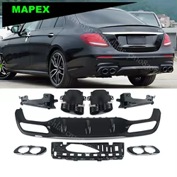 Difusor trasero AMG Mercedes W213 E-Class