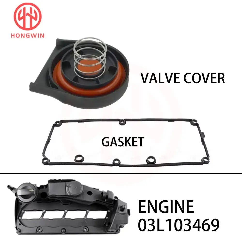 03L103469L Kit tapa de válvulas para Audi A3, VW Golf y Jetta TDI