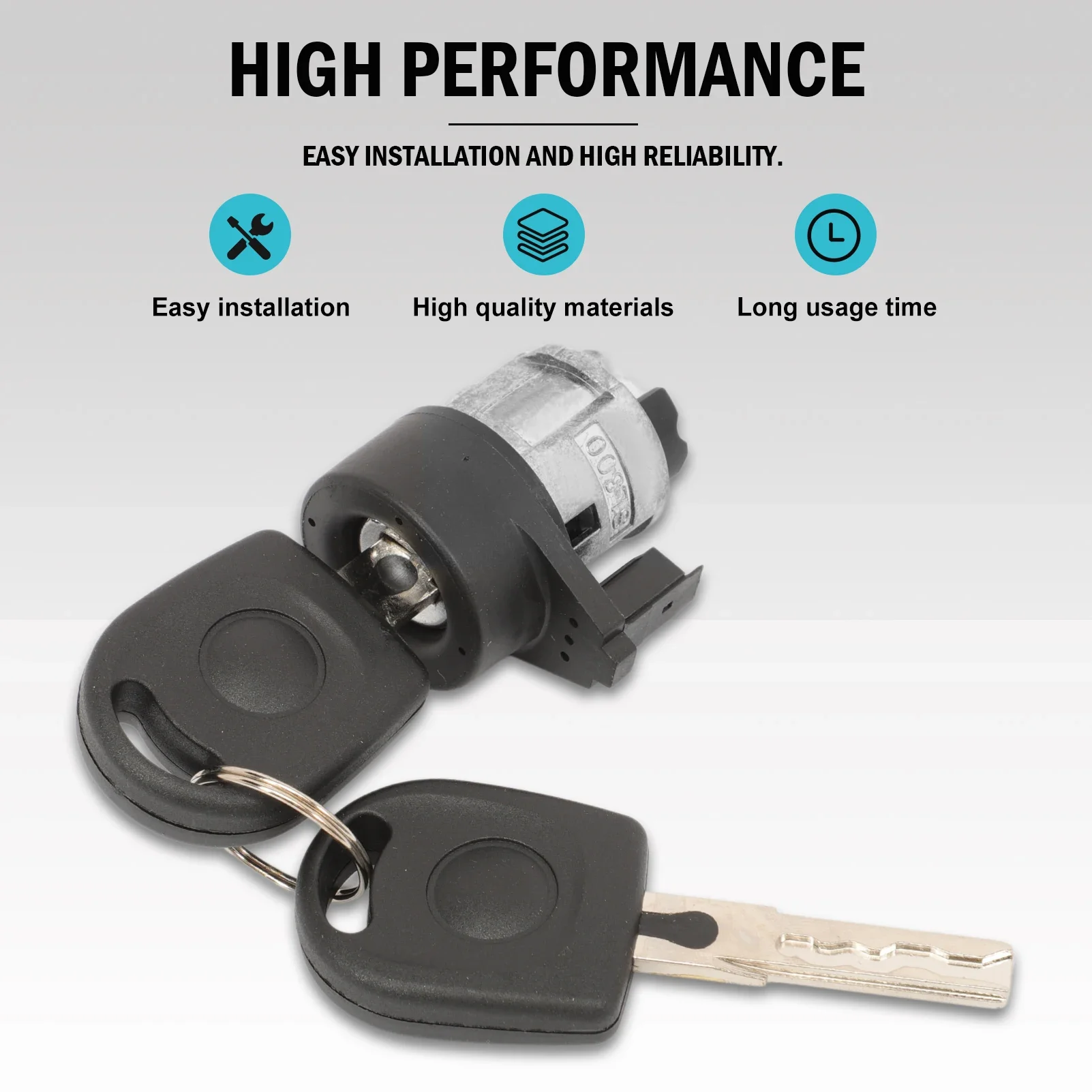 3B0905855C Cerradura dirección VW Golf IV Beetle Polo