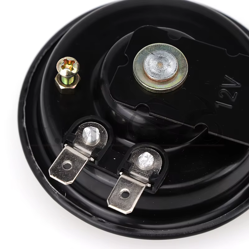 Bocina redonda universal impermeable 12-60 V para moto y ATV - imagen 4