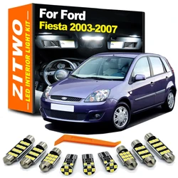ZITWO Bombillas LED interiores Ford Fiesta 2003-2007
