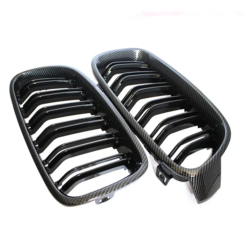 Rejilla radiador BMW Serie 3 F30 F31 F35 2013-2019 – Parrilla negra mate - imagen 2