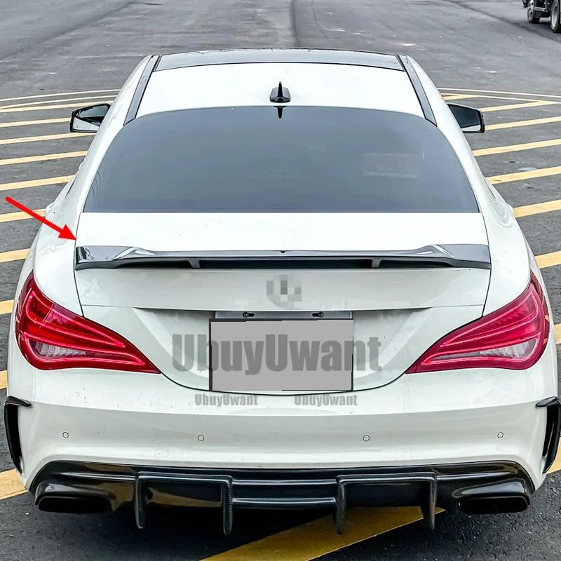 Alerón trasero fibra de carbono Mercedes-Benz CLA 200/250/260 2013-18 - imagen 2
