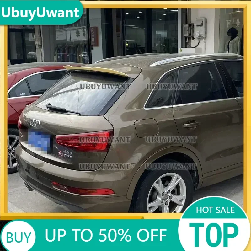 Alerón trasero ABS estilo V para Audi Q3 2013-2018