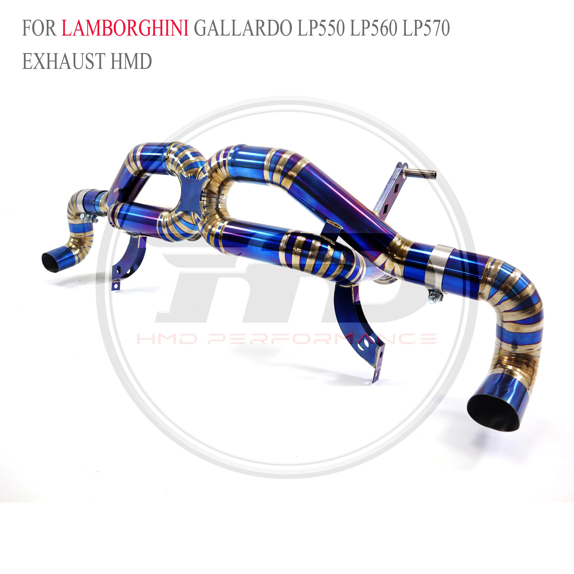 HMD Escape deportivo catback titanio Lamborghini Gallardo LP550-570 - imagen 5