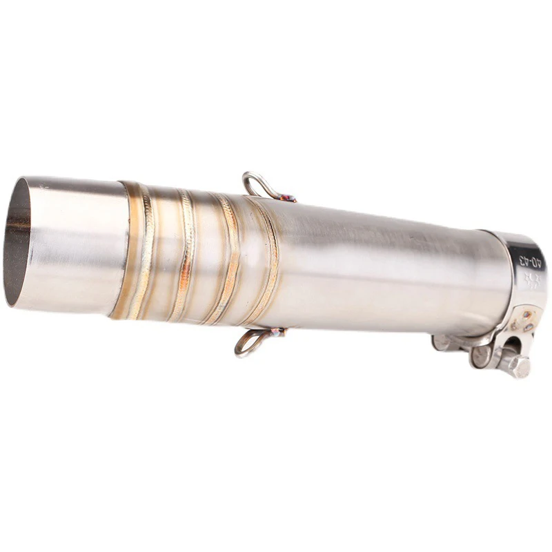 Interfaz de 51mm, tubo de Escape antideslizante para motocicleta, tubo de enlace medio para Honda NC750 NC 700 750 NC700 2012-2023 - imagen 3