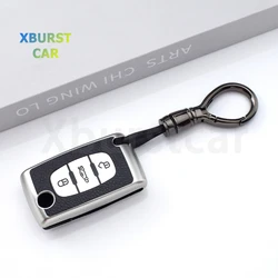 Funda llave de coche cuero TPU Citroen C3 C4 Picasso Peugeot Partner