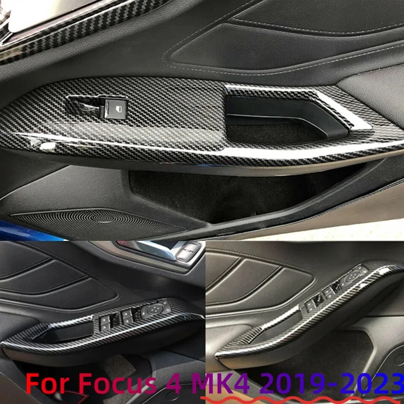 Embellecedor ventanilla Ford Focus MK4 ABS plata mate 2019-2023 - imagen 4