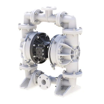 Bomba AODD neumática HN-1 no metálica 1/2 para fluidos corrosivos - imagen 2