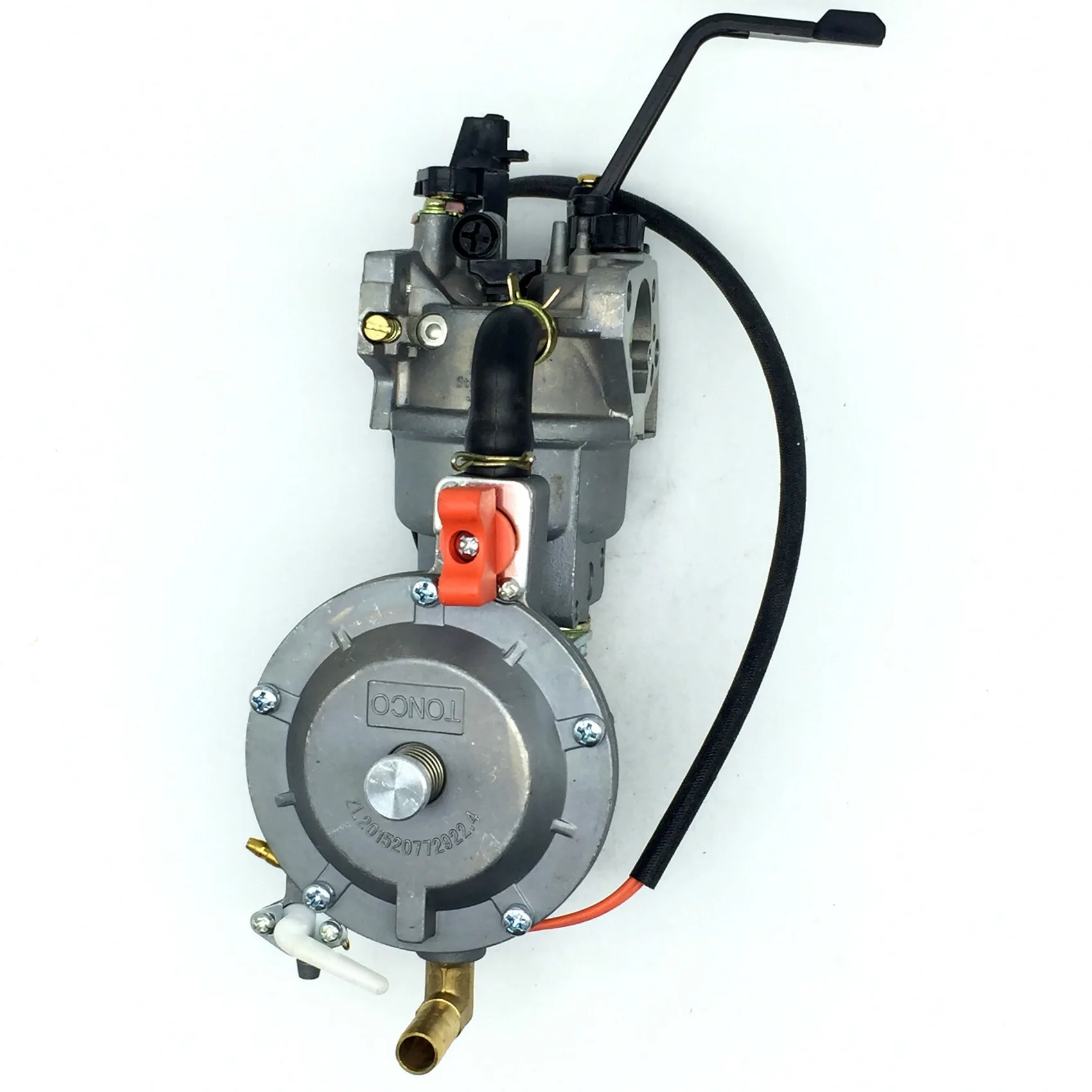 Carburador AB56 Dual generador Honda GX390 GX340 188F Gas LPG NG - imagen 4