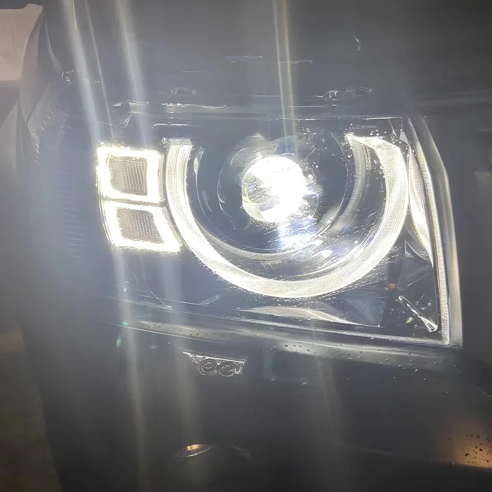 Faros delanteros LED Land Rover Freelander 2 (2007-2012) lente bifocal - imagen 2