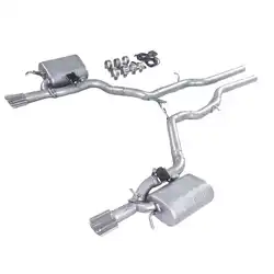 GFC Escape doble punta inox Mercedes E350 E300 3.0 V6