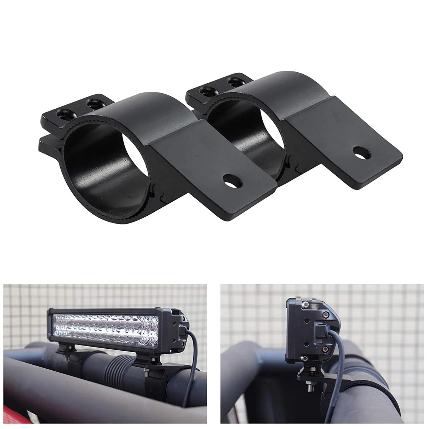Abrazadera soporte barra LED barra de rollo todoterreno 40-54mm