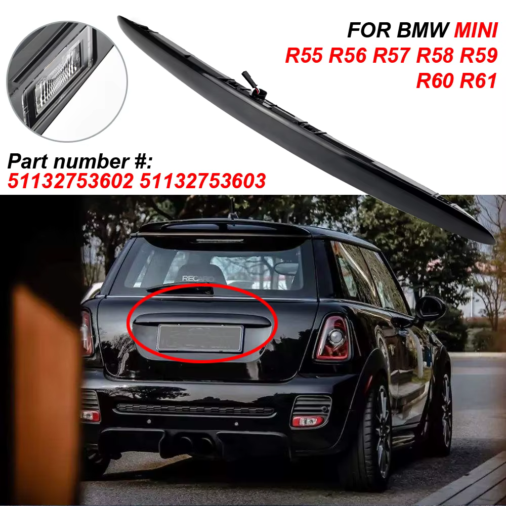 Maneta portón trasero 51132753603 para Mini Cooper R55-R59 - imagen 2