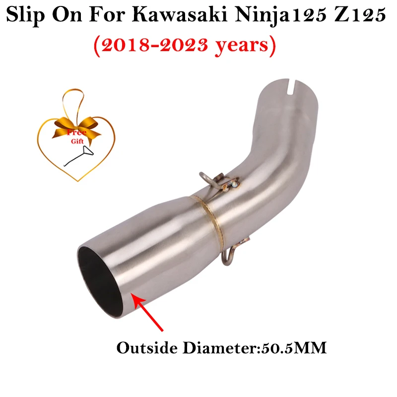 Escape Deportivo Kawasaki Ninja 125 (2018-2023)