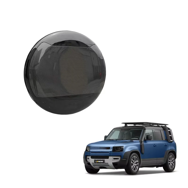 Funda rueda de repuesto fibra de carbono seca – Land Rover Defender 90/110