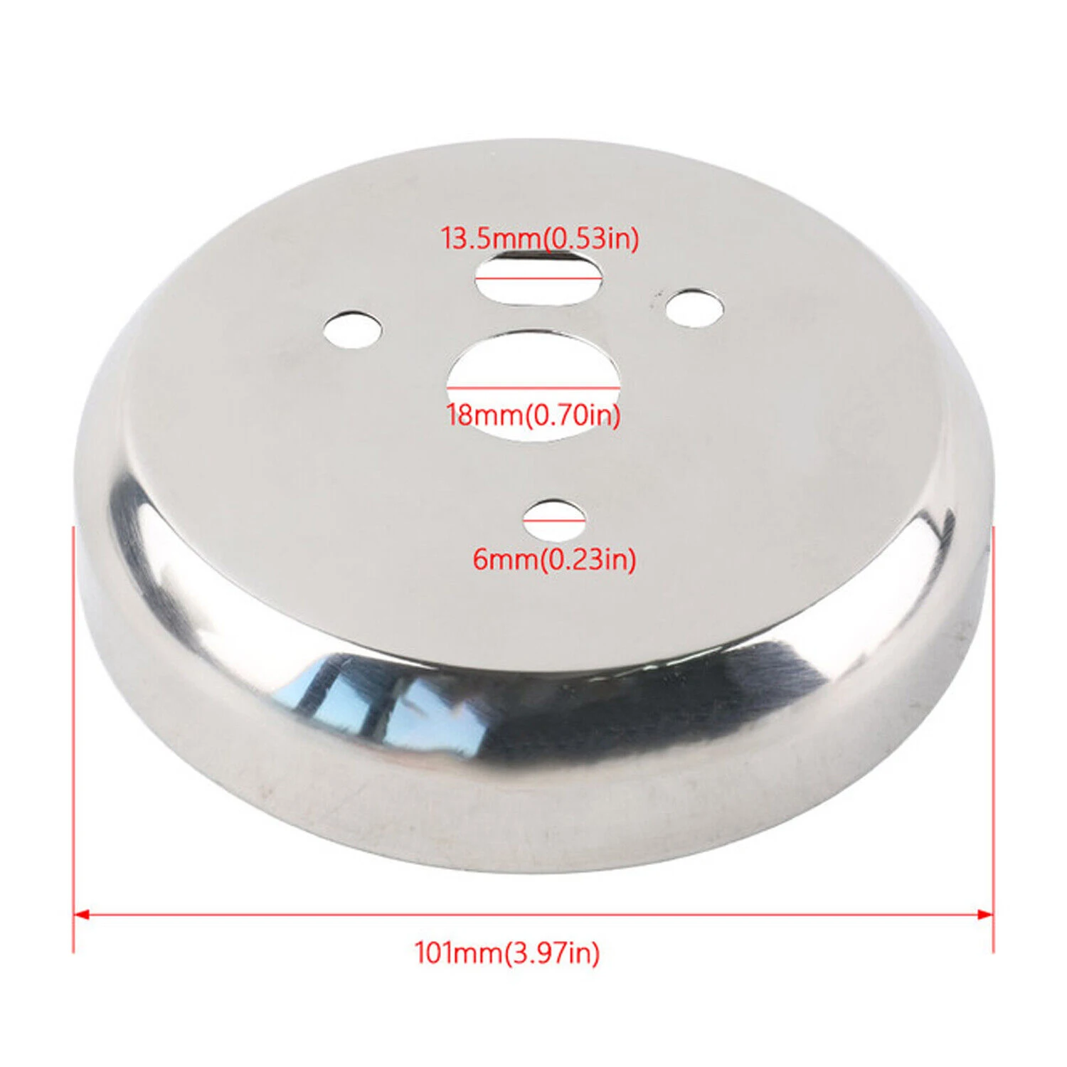 Detalle del mecanizado del adaptador