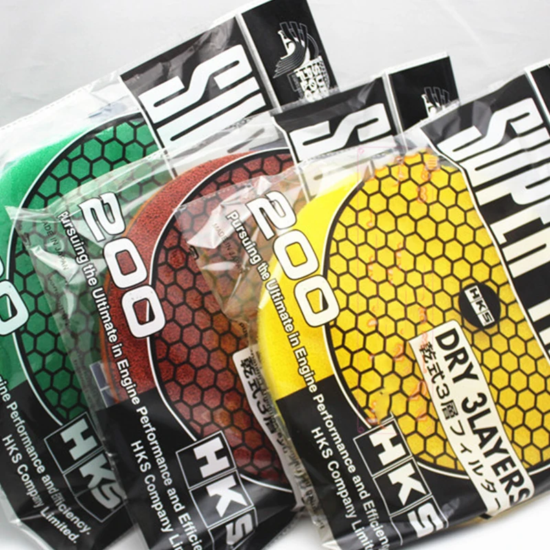 Esponja de filtro de aire de 3 capas de repuesto Compatible con filtro de setas HKS de 200 mm