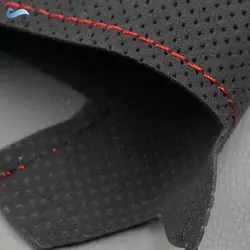Cubrevolante cuero ante D Shape para Audi Q3 Q5 Q7 Q8 SQ5 SQ7