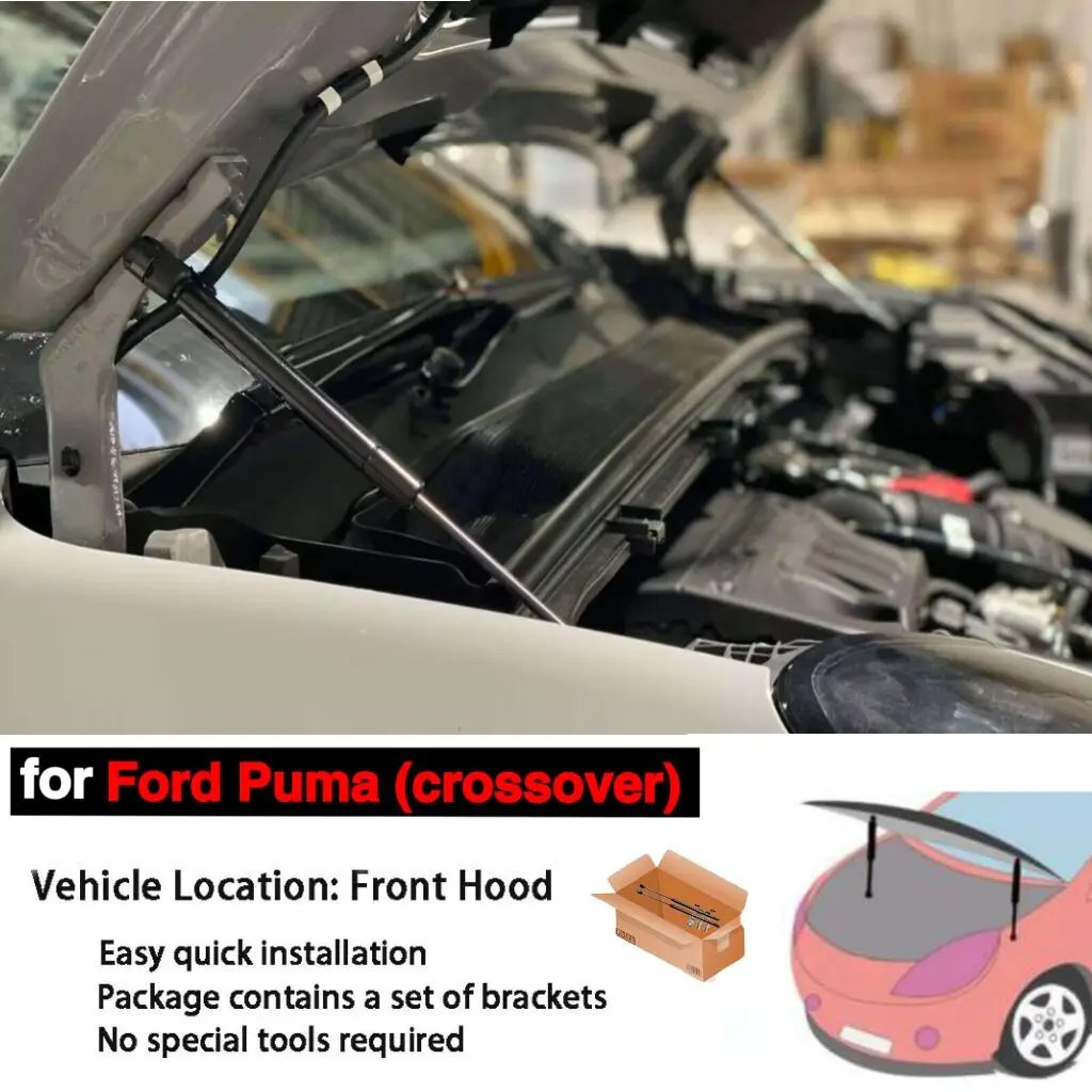 Amortiguadores de capó de gas para Ford Puma 2019-2025