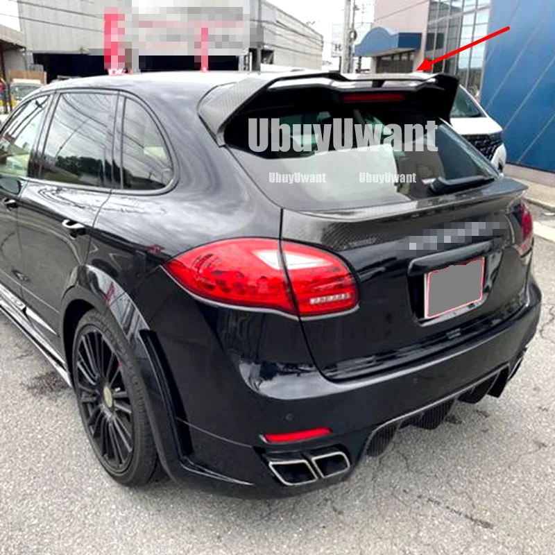 Alerón de techo fibra carbono para Porsche Cayenne 958 2011-2014 - imagen 3