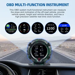 HUD X95 Velocímetro GPS/OBD con Pantalla Head-Up universal para coches
