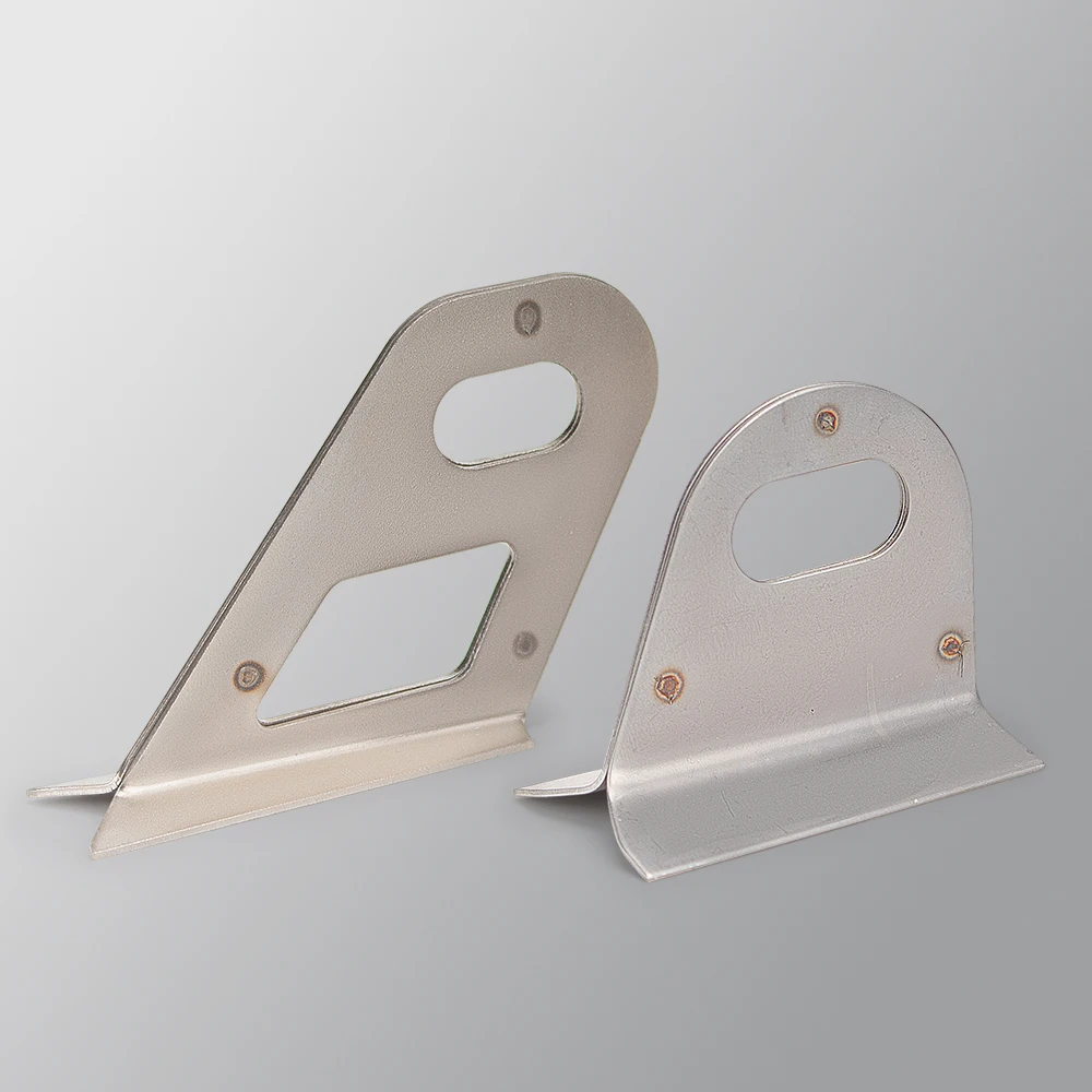 Soporte silenciador universal tipo Z para tubo de escape de moto