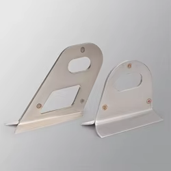 Soporte silenciador universal tipo Z para tubo de escape de moto