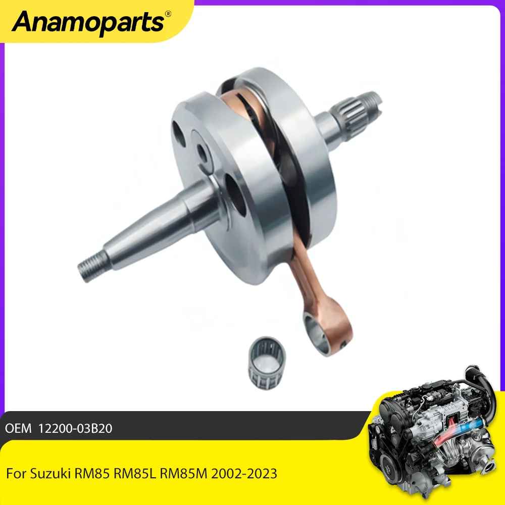 12200-03B20 cigüeñal Suzuki RM85 RM85L 85cc 2002-2023