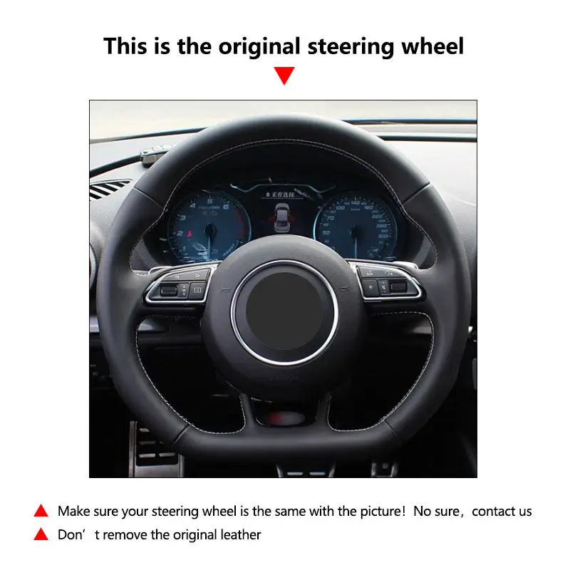 Trenza DIY en volante para Audi