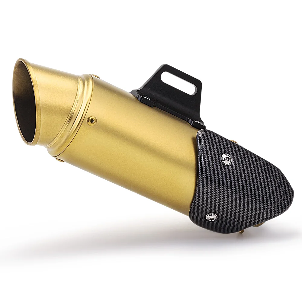 Silenciador universal para escape de motocicleta