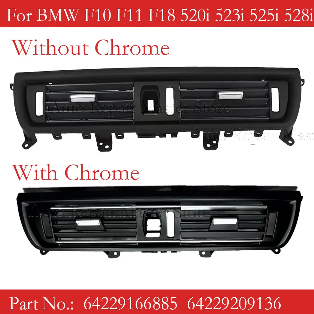 Rejilla frontal BMW F10 detalle de encaje