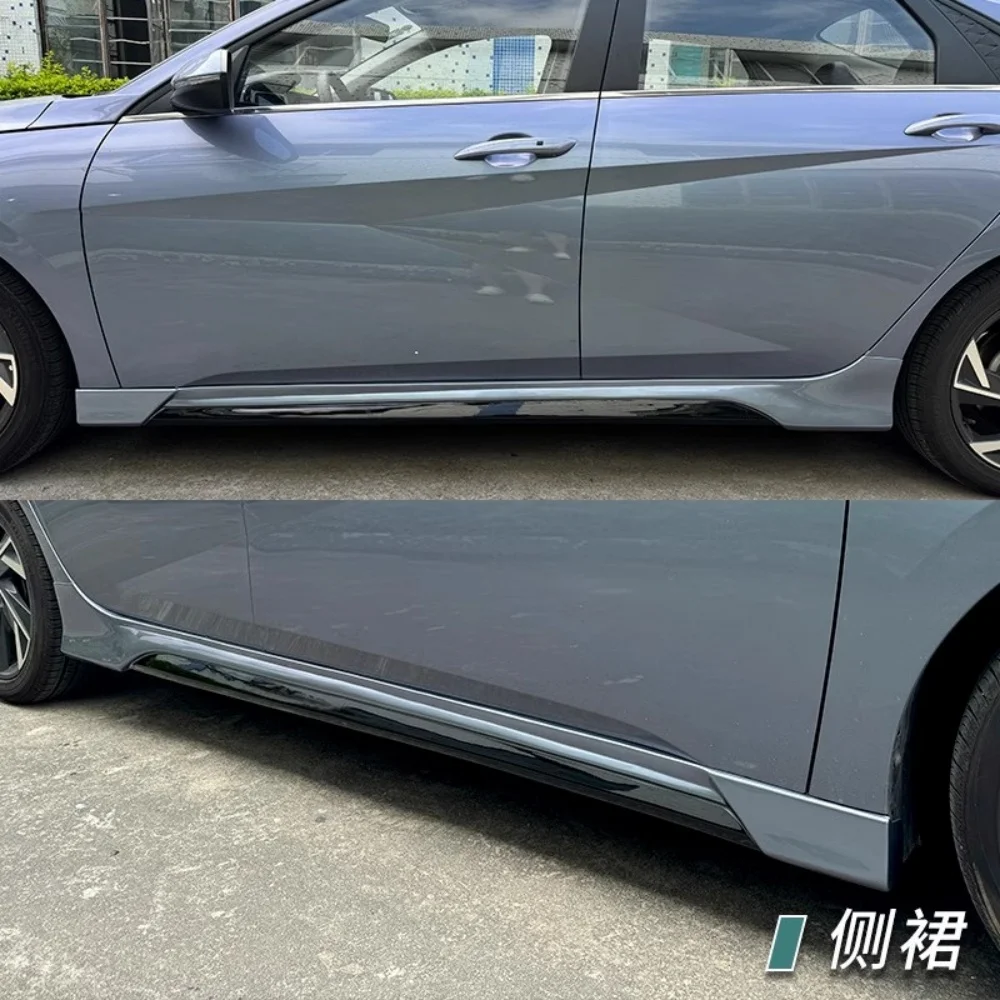 Kit carrocería tuning Hyundai Elantra 2023-2024 con labios y faldones - imagen 5