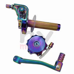 Manillar universal de aluminio CNC de 22 mm para moto y scooter