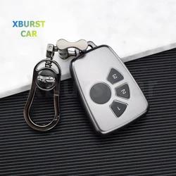 Funda TPU para llave Chevrolet Cruze Spark Onix 4 botones gris