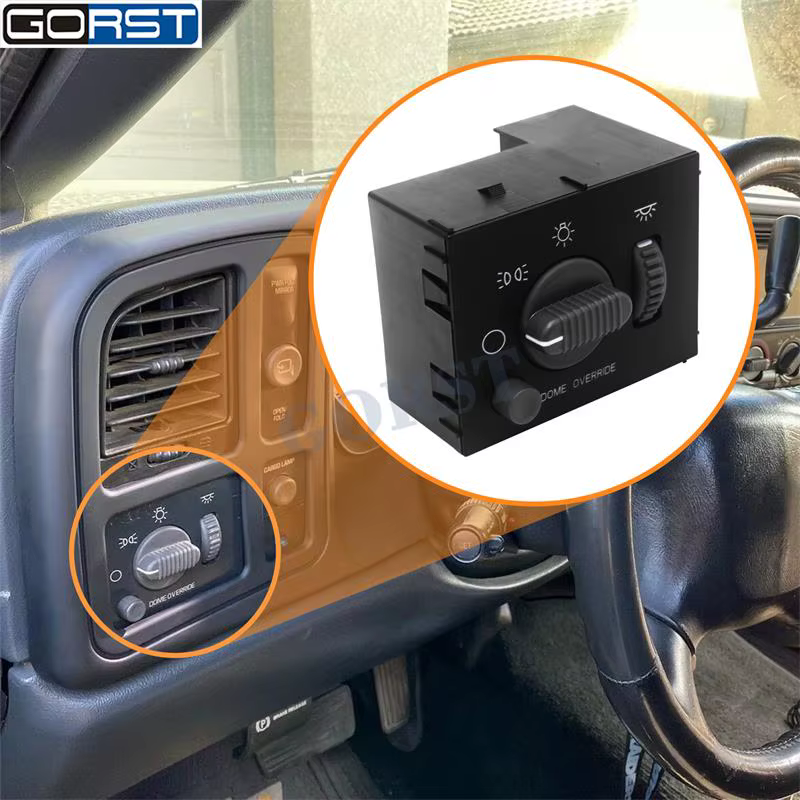 Interruptor de faros 15755595 para Chevrolet Silverado, Tahoe y GMC - imagen 2