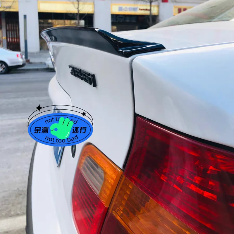 Alerón trasero fibra de carbono estilo M3 para BMW Serie 3 E46 - imagen 3
