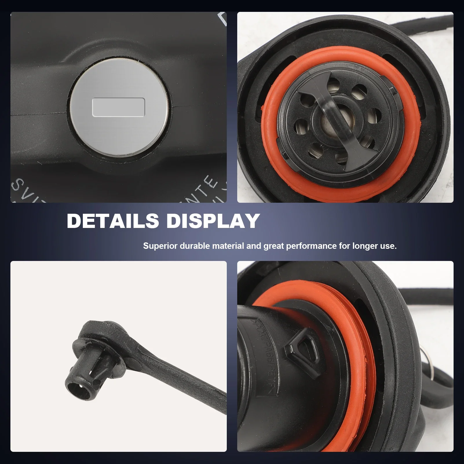 71802520 Tapa de depósito con cerradura Fiat 500 y Grande Punto Evo - imagen 4